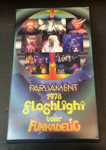 【VHS ビデオ】(動作未確認) パーラメント・ファンカデリック 1978フラッシュライト・ツアー PVH-27 Parliament Funkadelic