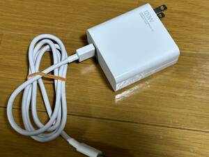 中古品 xiaomi Type-C ACアダプタ 急速充電 神ジューデン