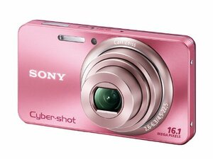 ソニー SONY デジタルカメラ Cybershot W570 1610万画素CCD 光学ｘ5 ピンク(中古品)