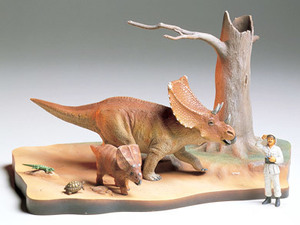 1/35 タミヤ 60101 恐竜 カスモサウルス ジオラマセット