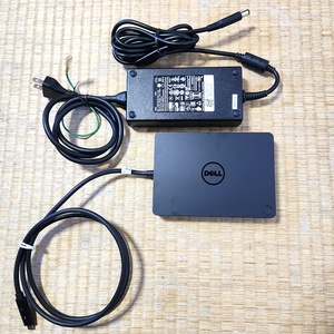 Dell Thunderbolt Dock WD15 4K ドッキングステーション K17A USB Type-C 180W電源付 60s24-1246-1