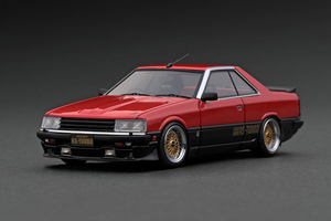 正規品　当時物　本物　イグニッション　限定　日産　IG2623 1/43 Nissan Skyline 2000 RS-Turbo (R30) Red/Black With Engine　希少　レア