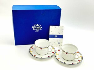 A)Richard Ginori リチャードジノリ クリッパー カップ&ソーサー 食器 キッチン用品　美品 箱付 中古