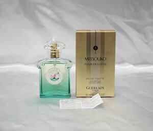 ☆GUERLAIN ゲラン MITSOUKO ミツコ FLEUR DE LOTUS フルール ドゥ ロータス オードトワレ 50mlボトル ネーム入り☆