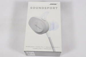 1円～★未開封・未使用品★Bose ボーズ SoundSport ワイヤレスイヤホン Bluetooth マイク付 AQA イエロー 防滴 最大6時間 イヤフォン S214