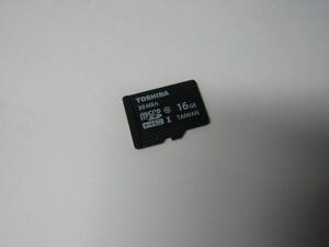 送料無料！動作保証！TOSHIBA microSDHC 16GB クラス⑩