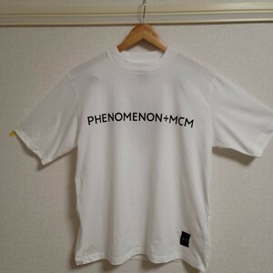 PHENOMENON+MCM ロゴ 半袖Tシャツ