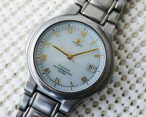 CITIZEN ATTESA アテッサ ジャンク 7875-H00559 エコ・ドライブ クオーツ 中古 メンズ 腕時計