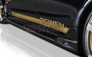 ロウェン レヴォーグ VM4 VMG 前期 サイドステップ FRP 塗り分け塗装済 1S005J00## ROWEN PREMIUM edition プレミアムエディション