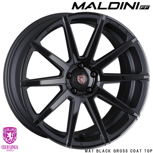 送料無料 クラブリネア MALDINI FF 8J-18 +48 5H-112 (18インチ) 5H112 8J+48【4本セット 新品】