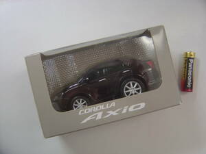 非売品　TOYATA　COROLLA　アクシオ　プルバックカー