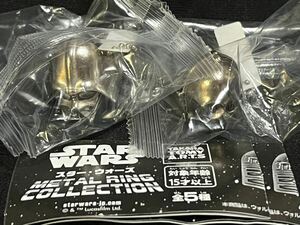 スター・ウォーズ メタル リング コレクション ダース・ベイダー/C-3PO 2種セット ガチャ STAR WARS METAL RING COLLECTION