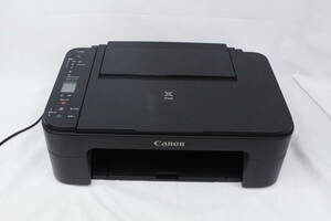 キヤノン【Canon】PIXUS／A4インクジェットプリンター 複合機／コピー スキャナ／TS3130-BK／ブラック／通電確認済／2309-K0322V(NT)