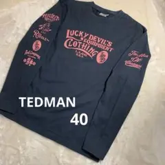 TedCompany ロンＴ  長袖Ｔシャツ テッドマン 40 Lサイズ