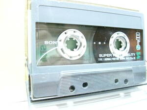 使用済み　中古　カセットテープ　SONY　HF-S54　Type1　ノーマル　54分　1本　爪あり　No734　