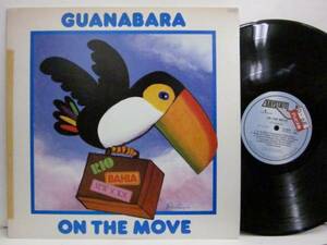 ★230701即決 GUANABARA on the move 日本盤 Rjl809 Steve Sacks グアナバラ 帯無ライナー付き ライナーとカバーにテープ痕