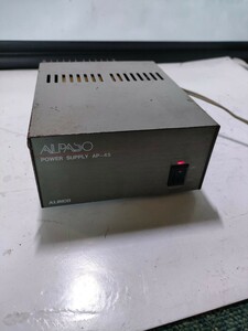 管37（通電確認、中古現状、即発送）アルインコ電子 AC100V-DC12Vコンバーター 安定化電源 AP-45