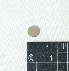 ネオジム磁石 直径6mm×厚さ0.8mm 20個セット（グレードN35、新品） 