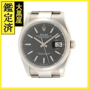 ランダム番　Rolex　ロレックス　デイトジャスト36　126200　SS　自動巻き　ブラック文字盤【430】2143600347163