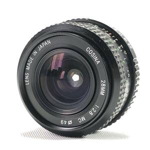 COSINA 28mm F2.8 MC コシナ Kマウント 並品 24C ヱOA4b