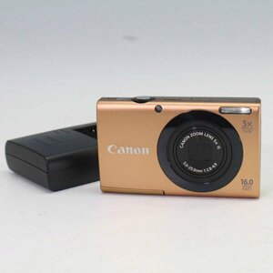 Canon PowerShot A3400 IS コンパクトデジタルカメラ 約1600万画素 充電器付き【バッテリー欠品】キヤノン パワーショット◆824f19