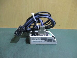 中古 Keyence N-R2 RS-232C Code Reader Interface Communication Unit 24VDC/SR-610 超小型2次元コードリーダ(AAQR50703C086)