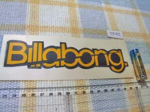 Billabong/ビラボン！本場・文字抜き/ステッカー/シール/？