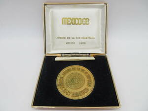 【★１円～★現状販売！】[UM6688]1968年 メキシコオリンピック記念メダル