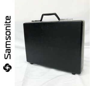 Samsonite サムソナイト メンズ アタッシュケース ビジネスバッグ 鍵付き ハードケース ブリーフケース 鞄 ブラック 黒 紳士