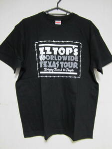 即決★新品バンドＴシャツ★ZZトップ★ZZ TOP★ブラックボディ×ホワイトプリント★S/M/L/XLサイズ★アメリカンロック/サザンロック関連