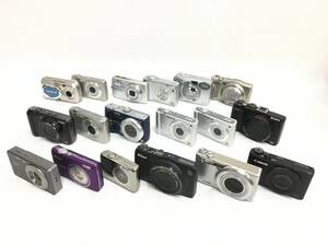 ☆ コンパクトデジタルカメラ まとめ 4 ☆ RICOH CX6 + Nikon COOLPIX ×3 + CASIO EXILIM + movio MAF100 他12台 リコー ニコン カシオ