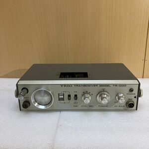 XL7711 TRIO トリオ TR-1000 50MHz AM トランシーバー 現状品