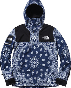 新品 Supreme The North Face Bandana Mountain Parka S Navy 紺 Small 