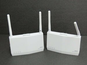 60☆バッファロー 無線LAN Wi-Fi中継機 WEX-1800AX4EA BUFFALO 2個セット☆0426-540
