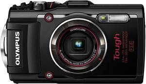 OLYMPUS デジタルカメラ STYLUS TG-4 Tough ブラック 1600万画素CMOS F2.0 (中古品)