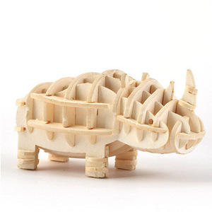 木製立体パズル　木製3D組み立てキット　立体パズル　オモチャ　知育玩具　子供プレゼント　誕生日プレゼント19