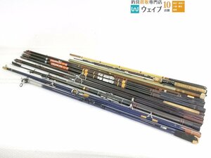 ダイワ サーフスポーツ 390H、オリムピック マゾン 390 他 投げ竿 など ジャンク竿 大量セット ジャンク品