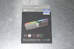 Thermaltake TOUGHRAM XG RGB D5 Memory DDR5 6000MT/s 32GB (16GB x2) ブラック