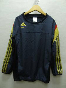 全国送料無料 正規品 アディダス adidas プロフェッショナル Professional 子供服キッズ ポリ100％ 野球用 長袖 ウインドシャツ 150