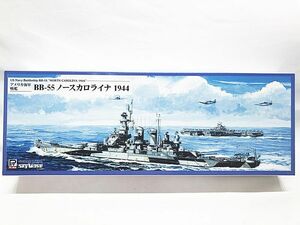 ピットロード　1/700　アメリカ海軍 戦艦 BB-55 ノースカロライナ 1944　W250　プラモデル　同梱OK　1円スタート★S