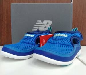 未使用品 newbalance ニューバランス FD507BLI ベビーシューズ 11.5cm 青 ブルー マジックテープ式 たっち～あんよ キッズ 靴