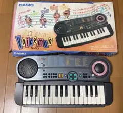 【本体美品】CASIO VOICEMAN  V-10 箱付 カシオ キーボード