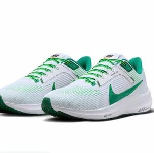 ナイキ ペガサス 40 プレミアム NIKE Pegasus 40 PRM ホワイト/ファー/グリーンストライク/マラカイト FJ0329-100 サイズ28㌢