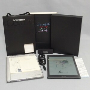 美品★ONYX BOOX Nova Air C with Silver Case 7.8インチ カラーE Ink 電子ペーパー Android11 タブレット ケース付き 電子書籍 オニキス★