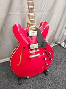 T7481＊【中古】FERNANDES Burny SRSA-65 フェルナンデス バーニー セミアコ エレキギター