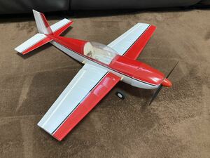 daisukeaircraft マイクロウイングシリーズ　エクストラ300 翼幅440mm バルサフィルム貼り　100g未満可