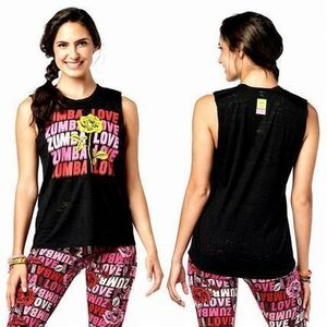 【正規品・新品】XSサイズ★ZUMBA・ズンバ★Spread Zumba Love Tank