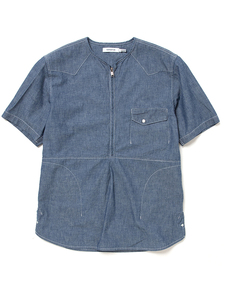 美品 39TH nonnative TRUCKER S/S SHIRT COTTON 6oz CHAMBRAY 21SS 40TH 21AW 41ST 22SS 42ND 22AW 23SS 23AW 