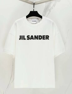 JIL SANDER ジルサンダー Tシャツ 半袖 トップス メンズ ユニセックス シンプル カジュアル ホワイト L