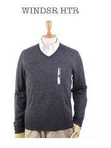 新品 アウトレット 11124 Lサイズ 長袖 ポロ ラルフローレン polo ralph lauren Vネック メンズ コットン セーター